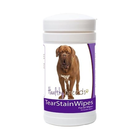 Healthy Breeds Healthy Breeds 840235153160 Dogue de Bordeaux Tear Stain Wipes 840235153160